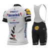 Fahrradbekleidung Radtrikot Kurzarm + Trägershorts 2021 Deceuninck-Quick-Step N006